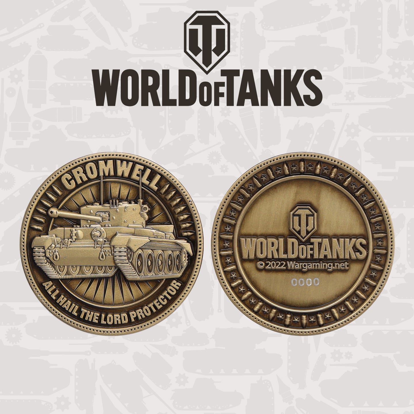 World of Tanks Limited Edition Cromwell Tank Collectible Coin