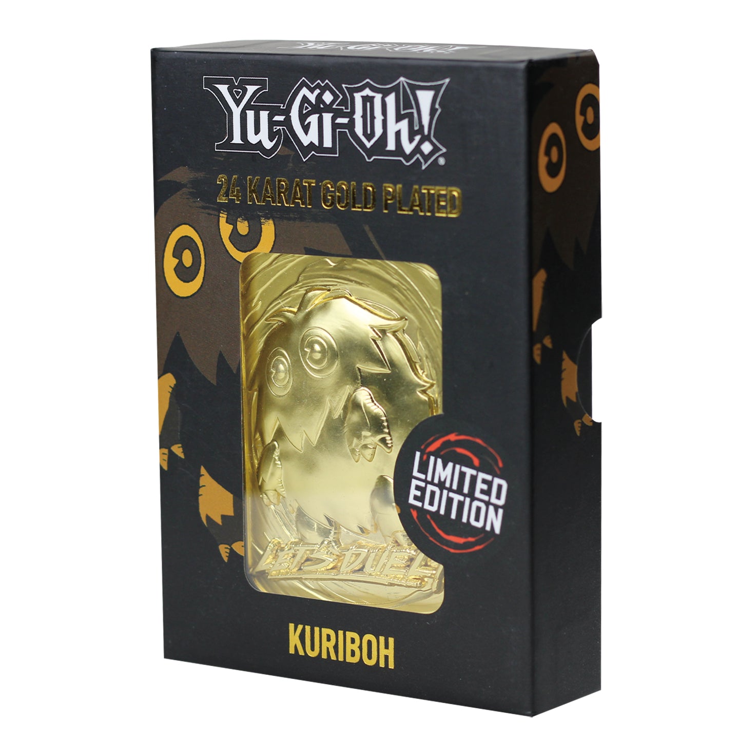 Yu-Gi-Oh! Limited Edition 24k Gold Plated Kuriboh Metal Card Fanattik Yu-Gi-Oh! Limited Edition 24k Gold Plated Kuriboh Metal Card Fanattik
