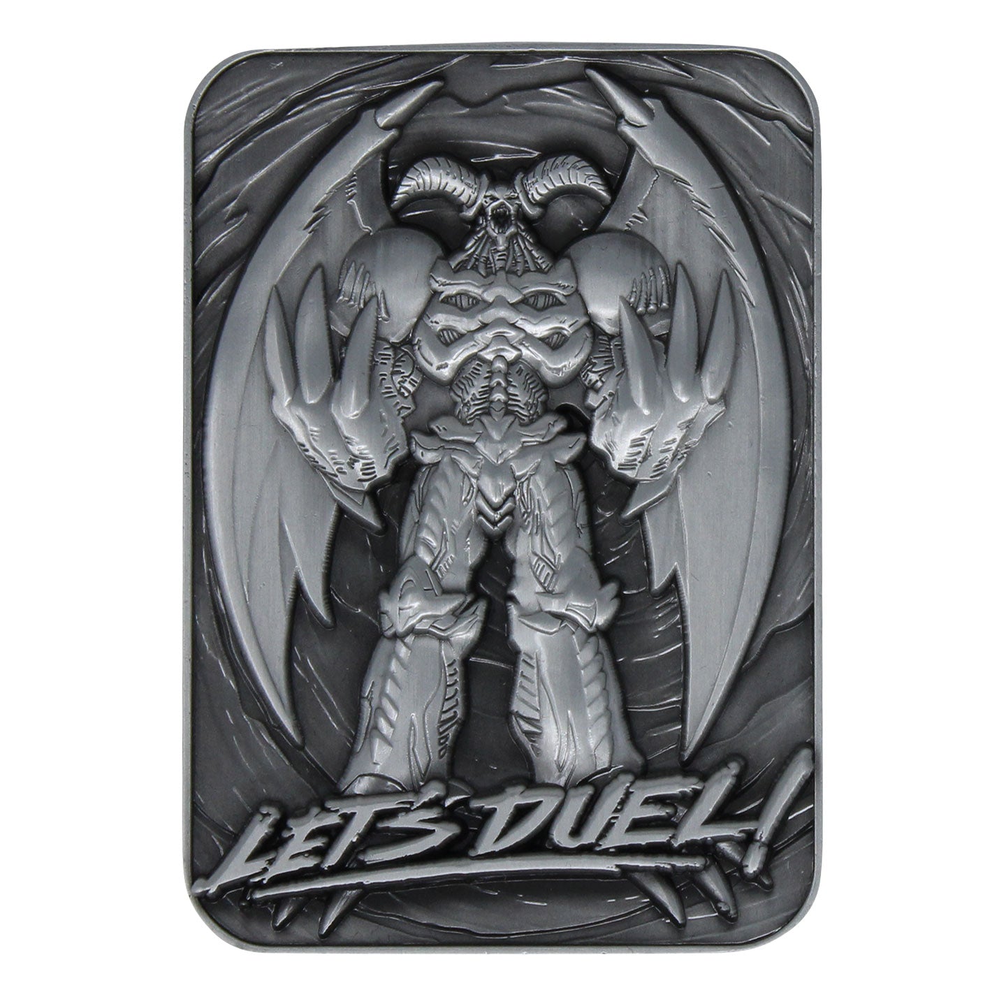 Yu-Gi-Oh! limited edition summoned skull metal card from Fanattik