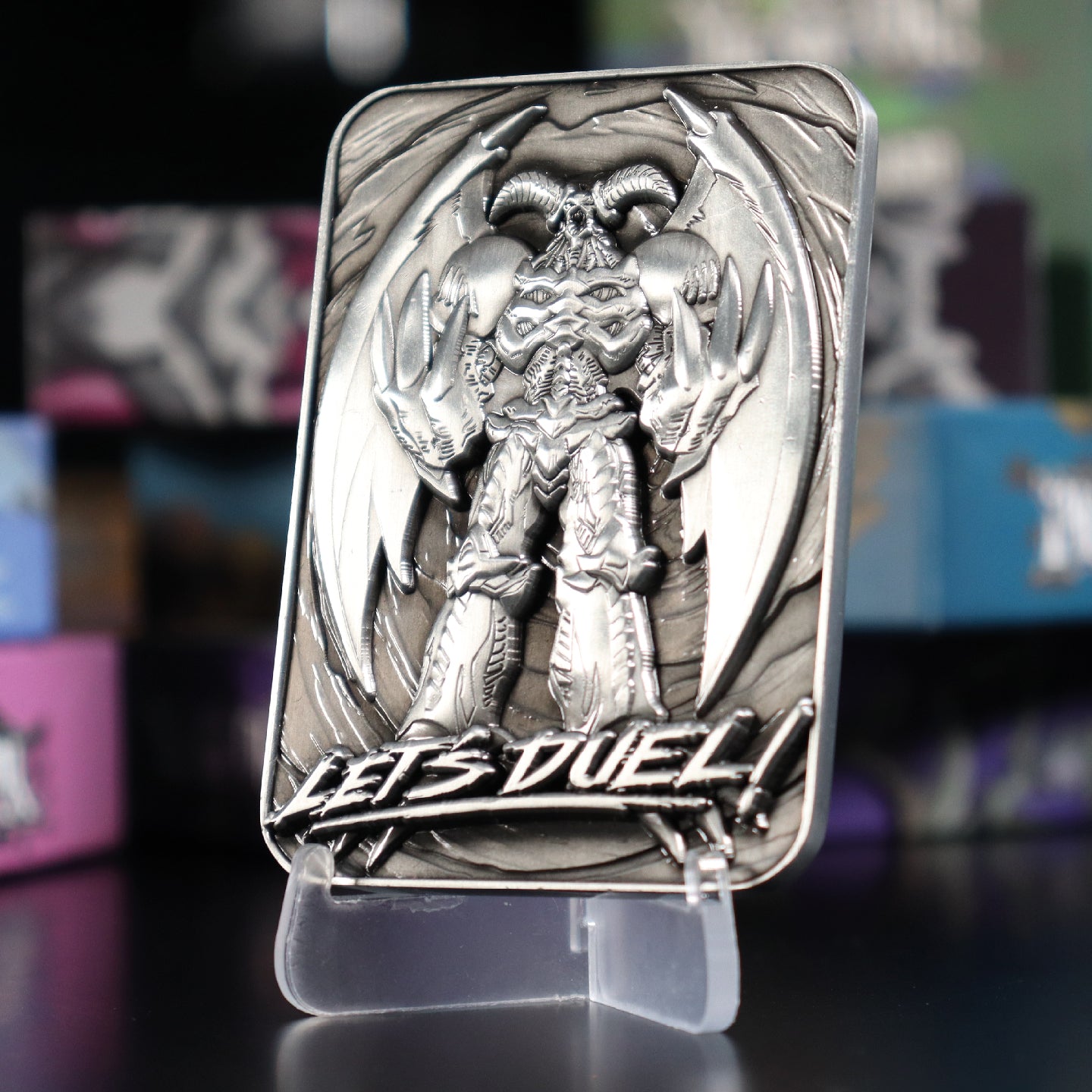 Yu-Gi-Oh! limited edition summoned skull metal card from Fanattik