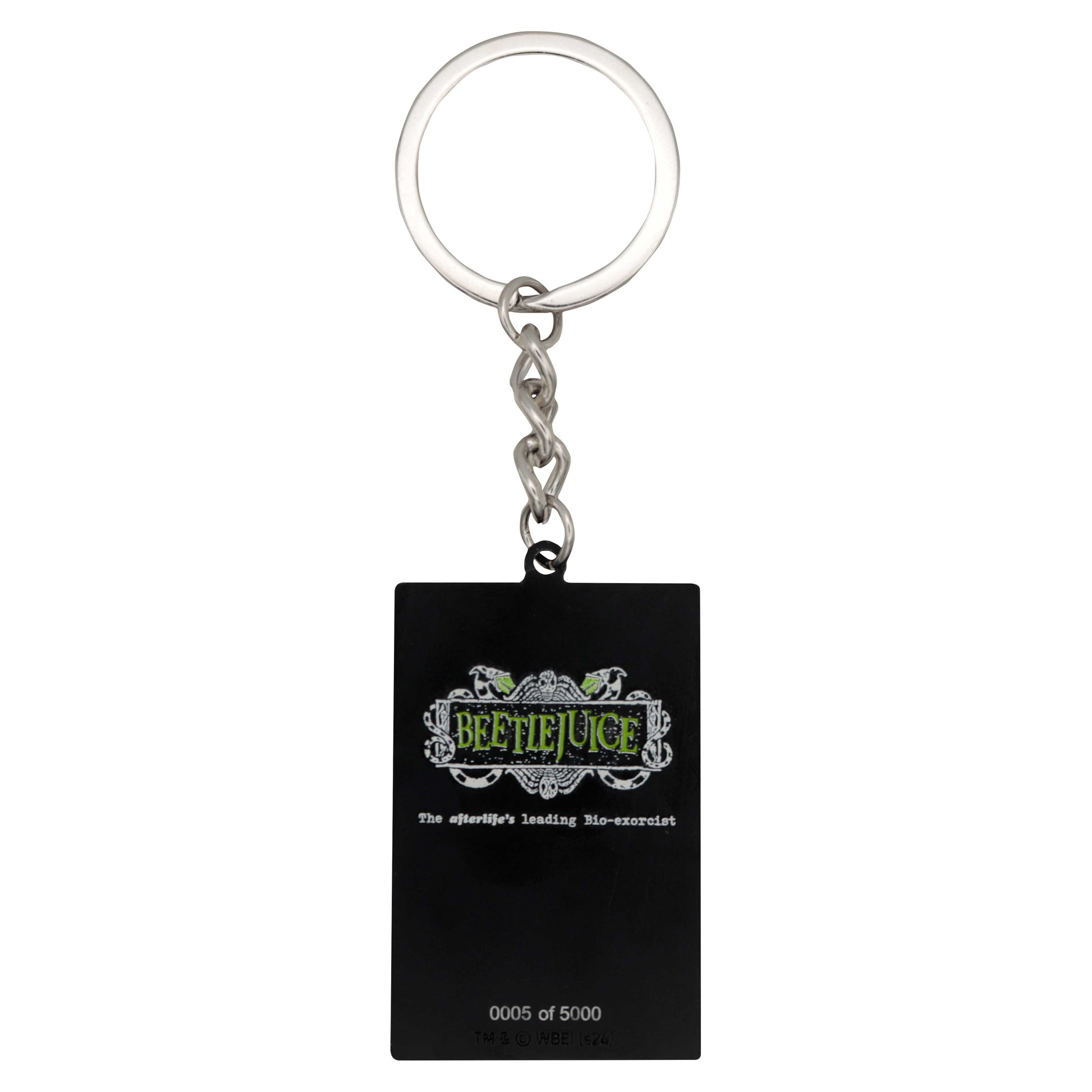 Beetlejuice Handbook of the Recently Deceased Keyring
