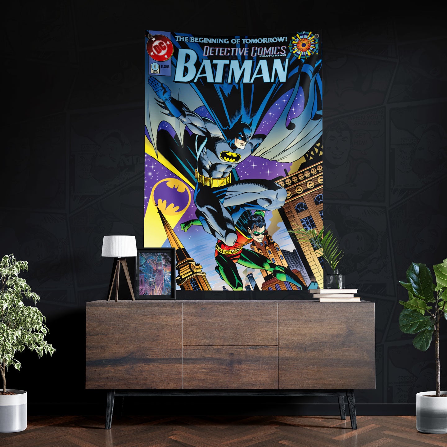 Batman wall print from Fanattik