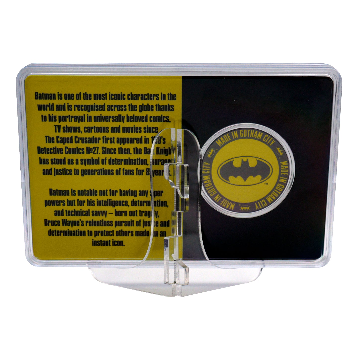 Batman 85th anniversary collectible coin from Fanattik