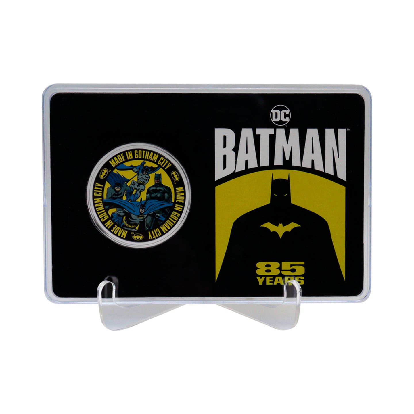 Batman 85th anniversary collectible coin from Fanattik