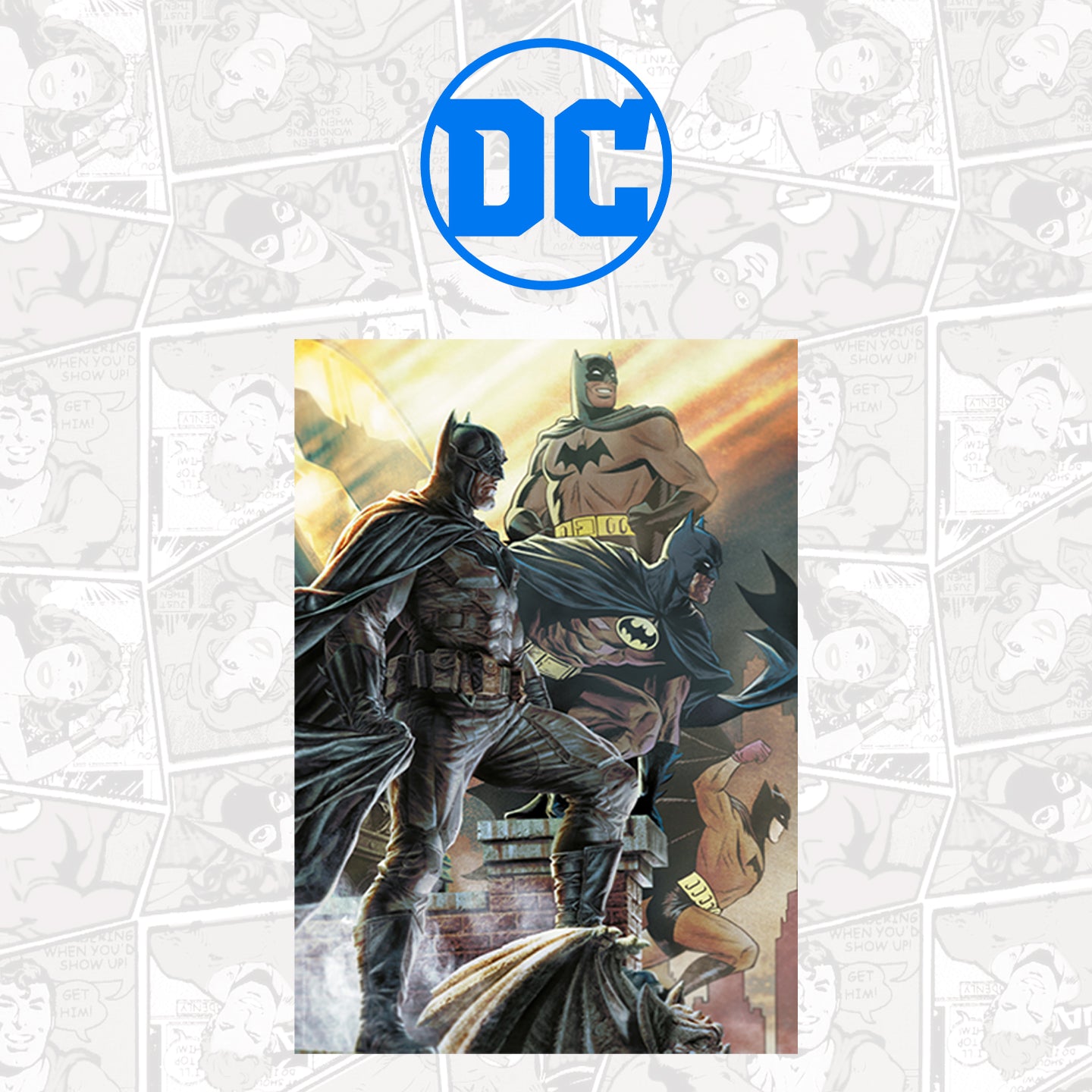 Batman Limited Edition 85th Anniversary A3 Art Print