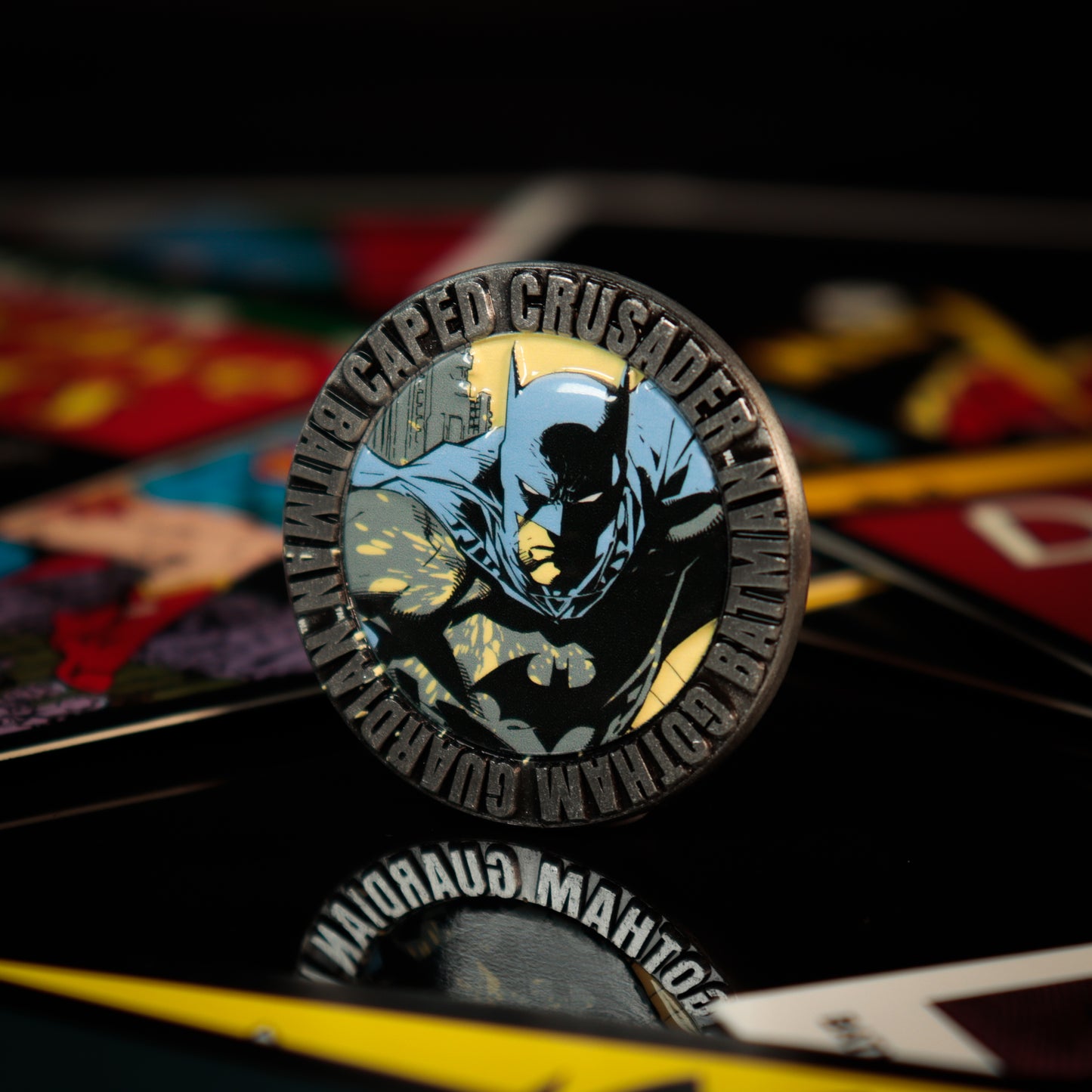 DC Batman Caped Crusader Limited Edition Coin