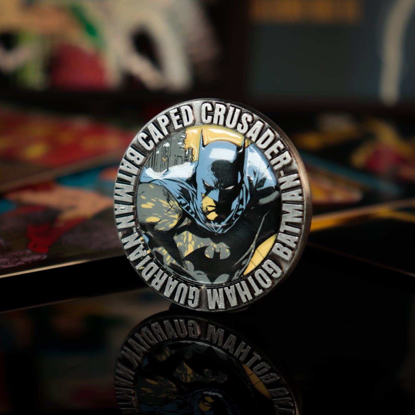 DC Batman Caped Crusader Limited Edition Coin