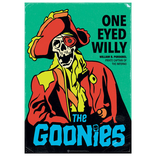 The Goonies One Eyed Willy Art Print