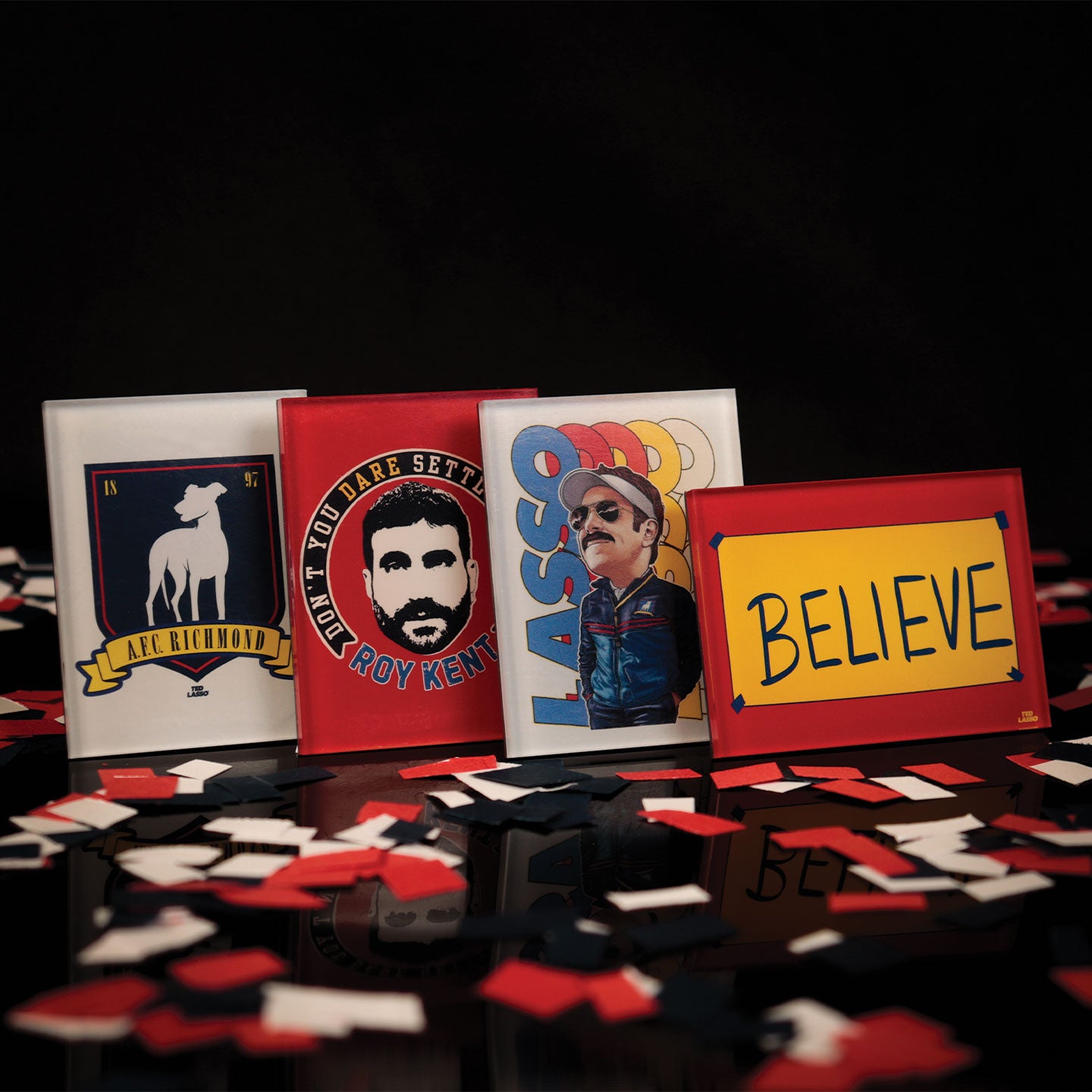 Ted Lasso Set of 4 Magnets