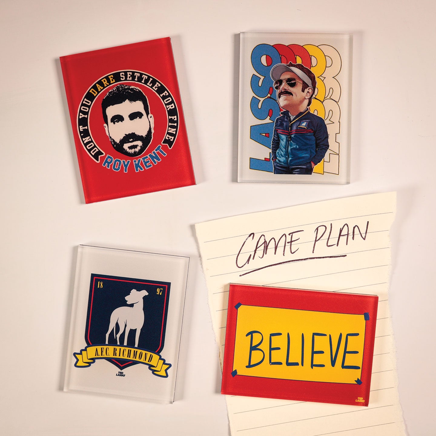 Ted Lasso Set of 4 Magnets