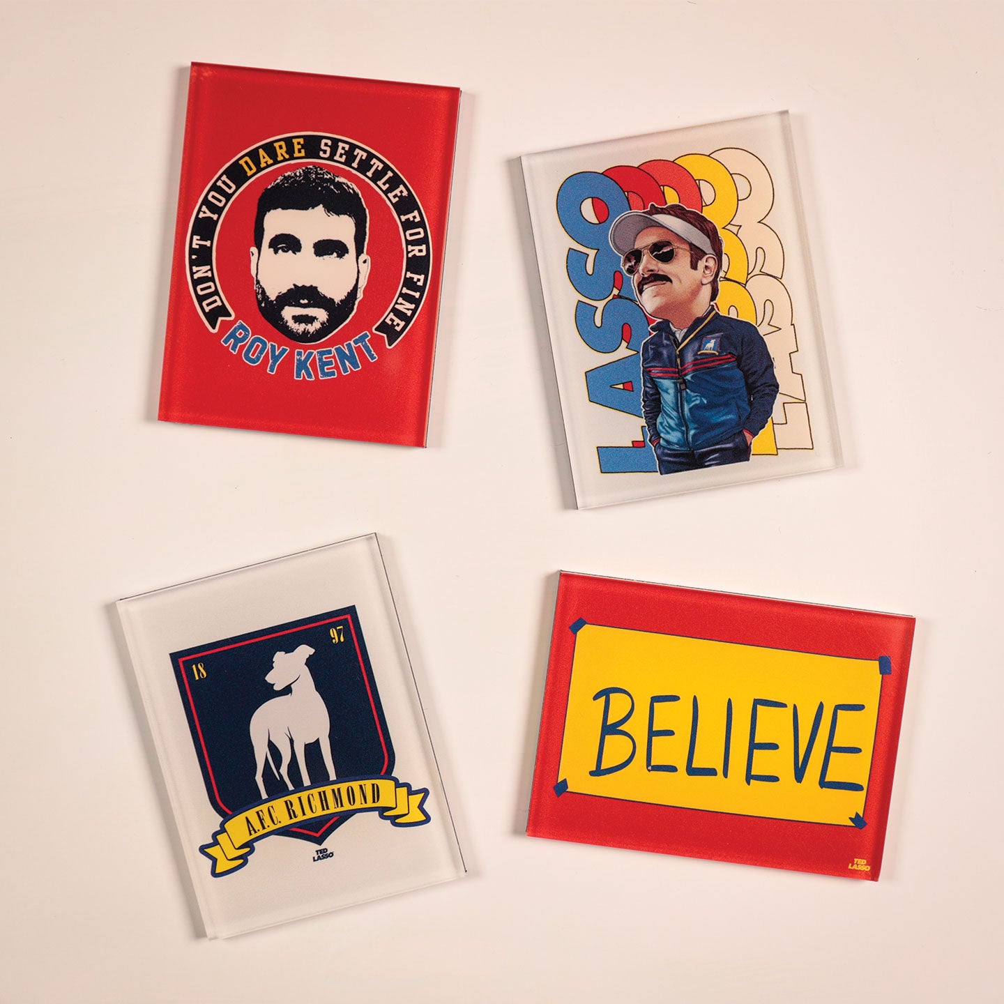 Ted Lasso Set of 4 Magnets