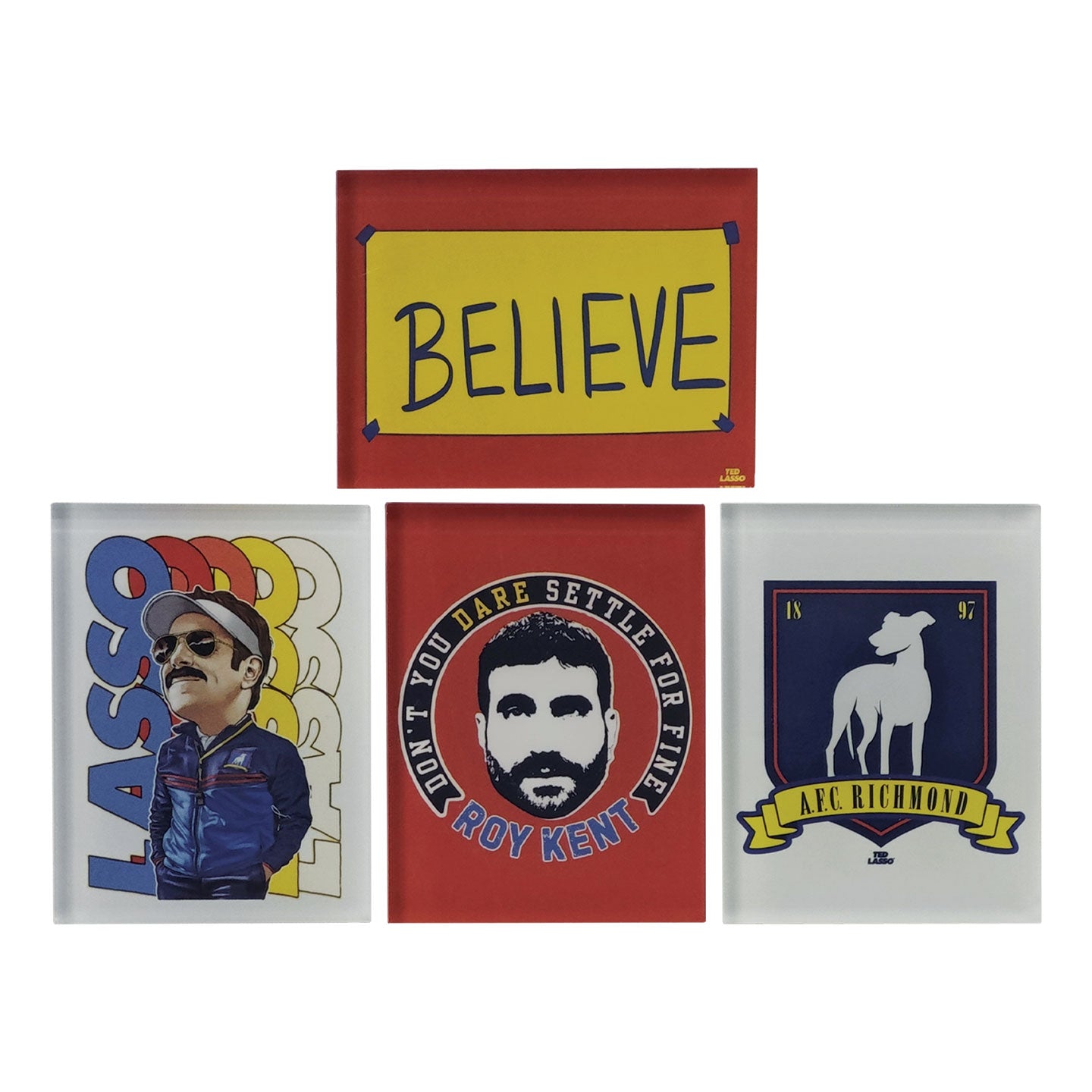 Ted Lasso Set of 4 Magnets