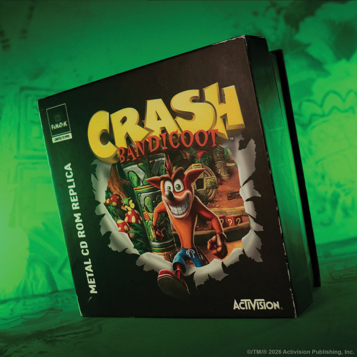Crash Bandicoot - Limited Edition Metal CD-ROM Collectible