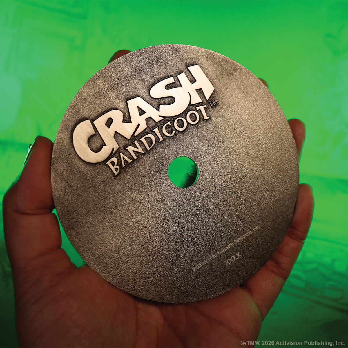 Crash Bandicoot - Limited Edition Metal CD-ROM Collectible