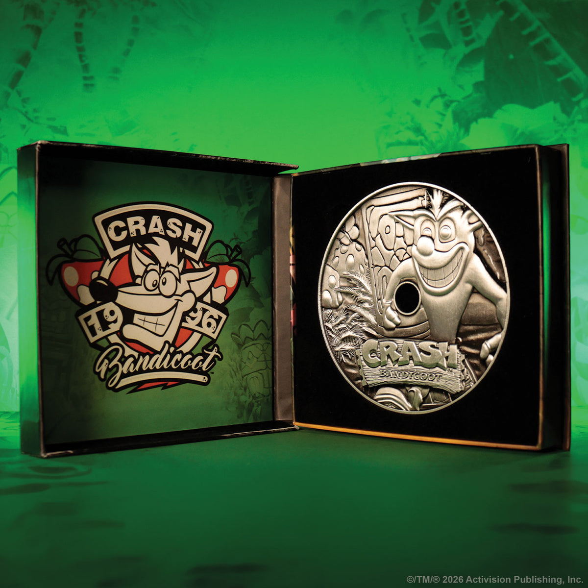 Crash Bandicoot - Limited Edition Metal CD-ROM Collectible