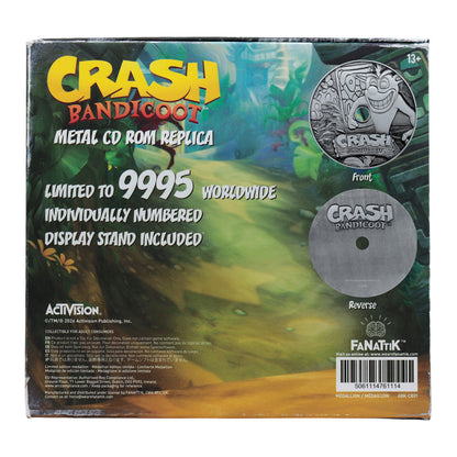 Crash Bandicoot - Limited Edition Metal CD-ROM Collectible