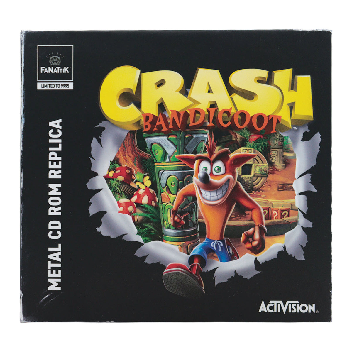 Crash Bandicoot - Limited Edition Metal CD-ROM Collectible