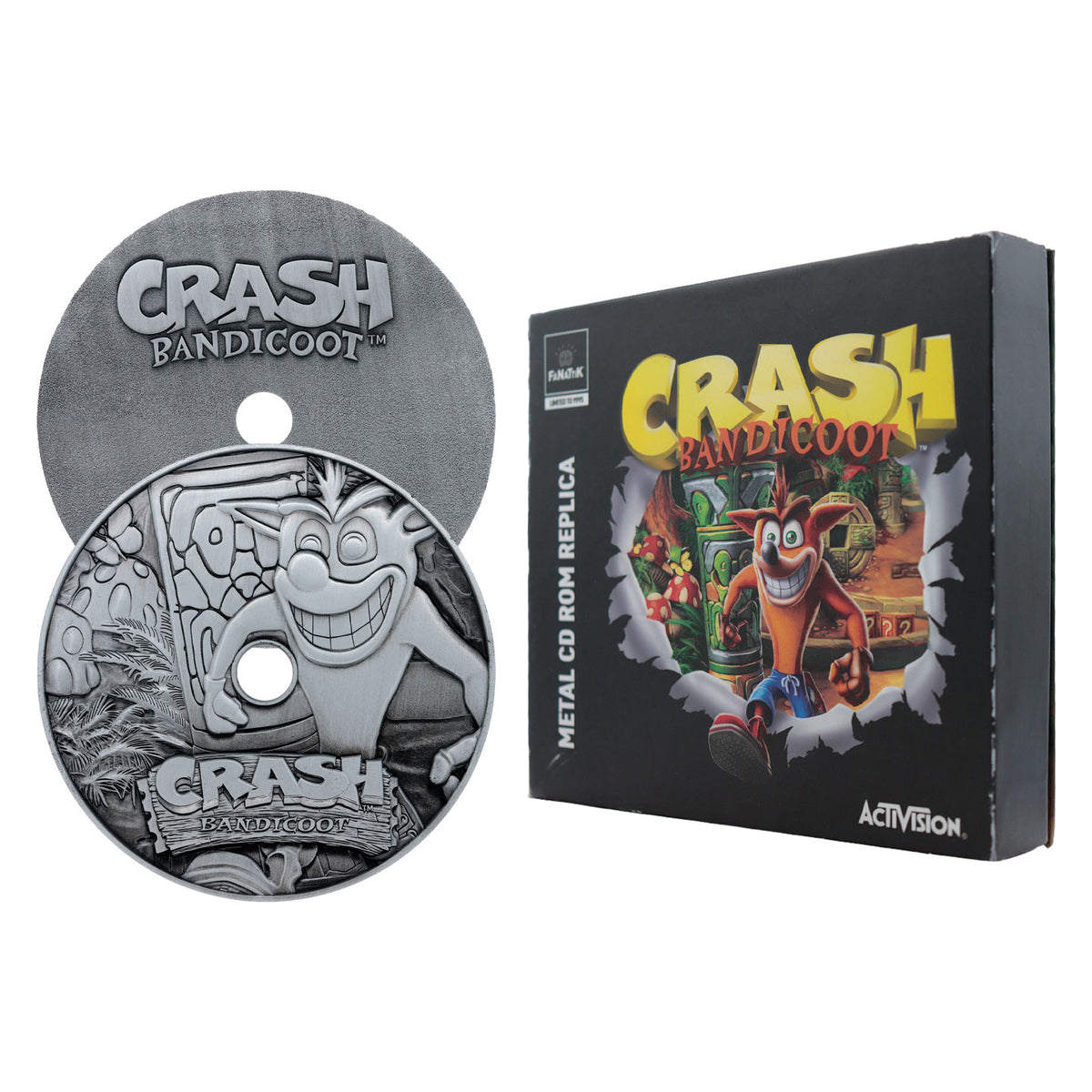 Crash Bandicoot - Limited Edition Metal CD-ROM Collectible
