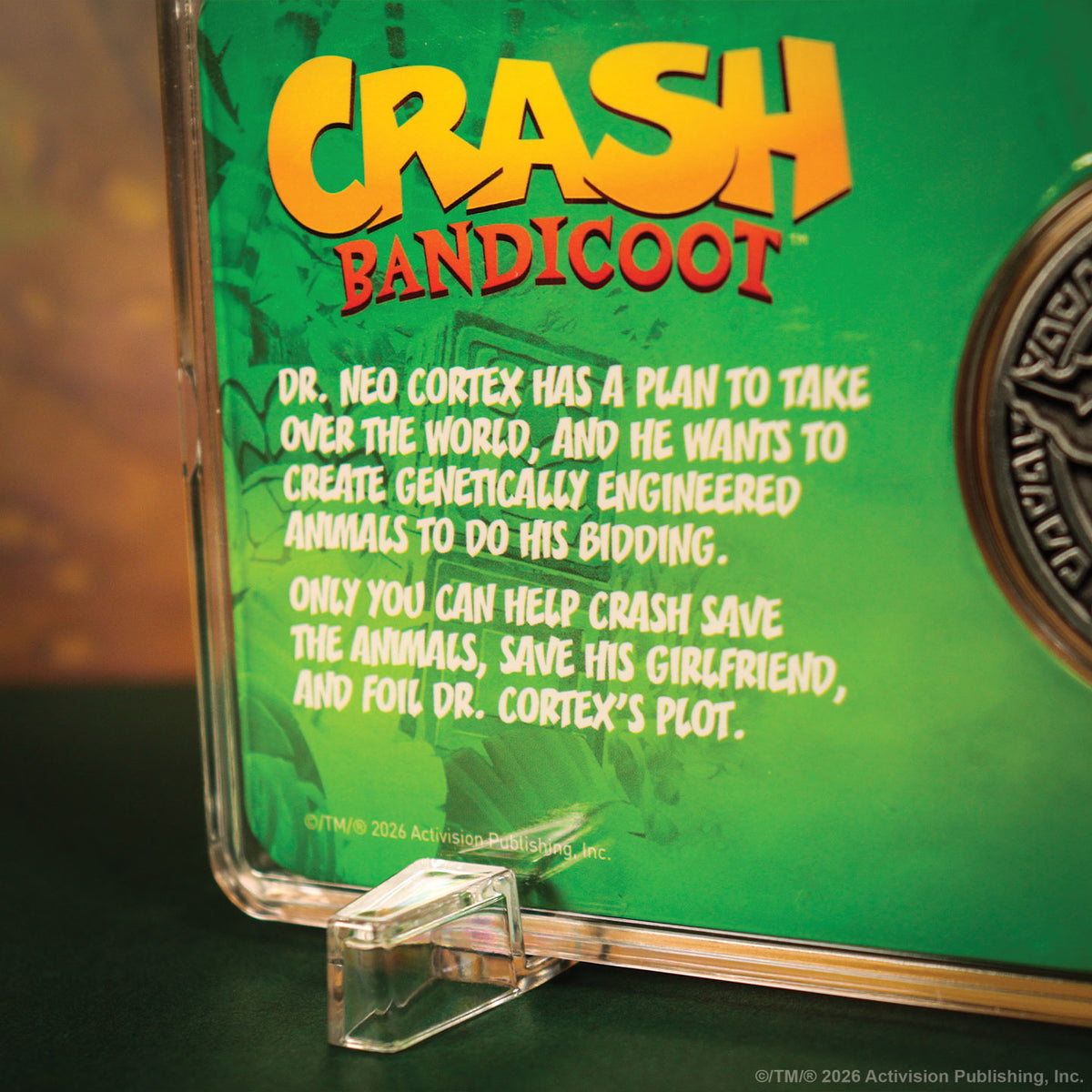 Crash Bandicoot – Limited Edition Presentation Coin