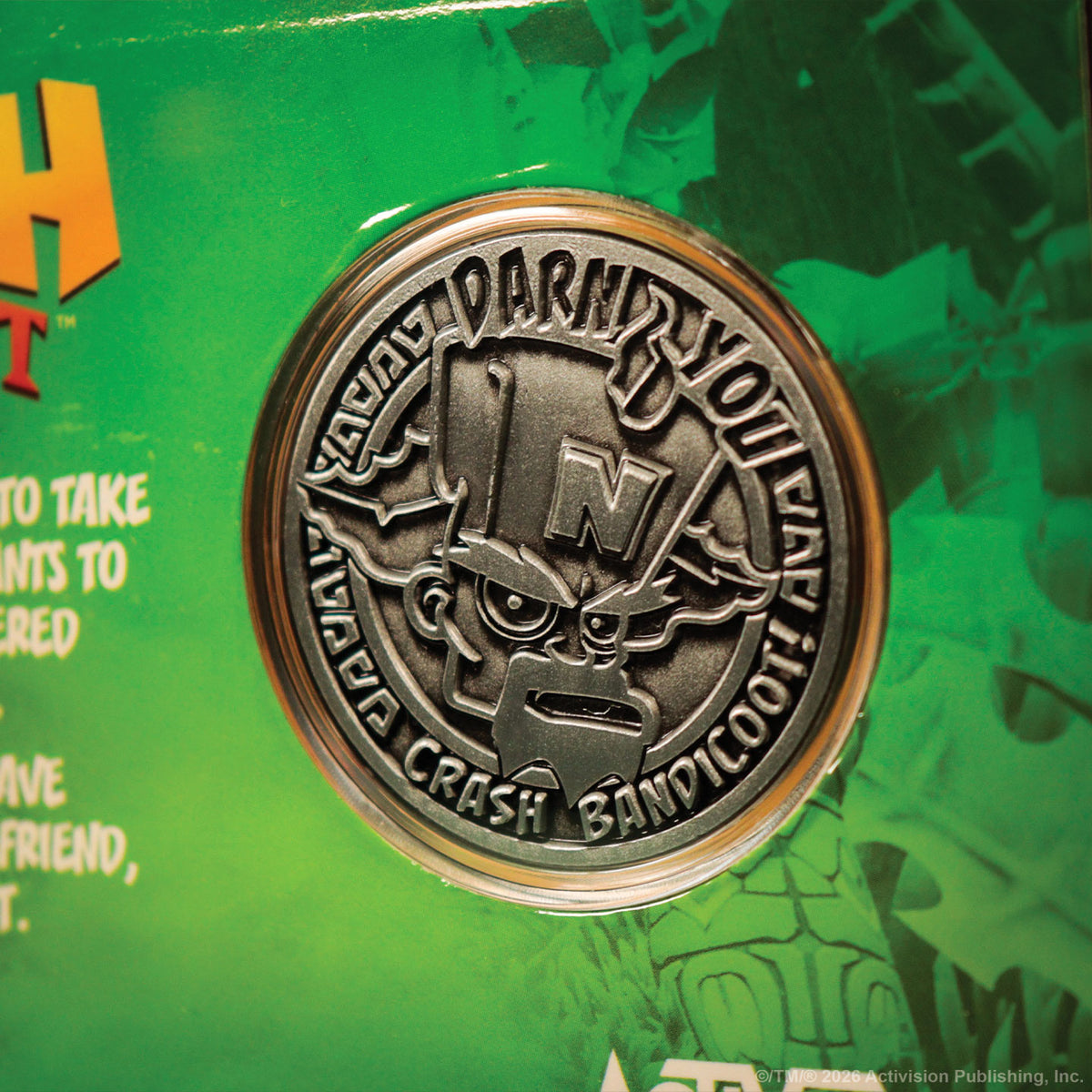 Crash Bandicoot – Limited Edition Presentation Coin
