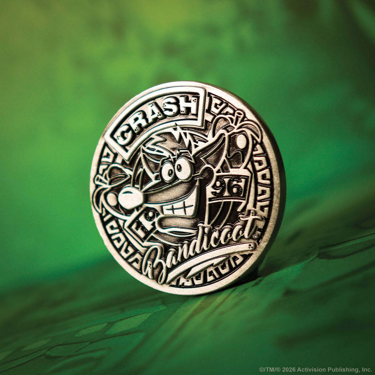 Crash Bandicoot – Limited Edition Presentation Coin