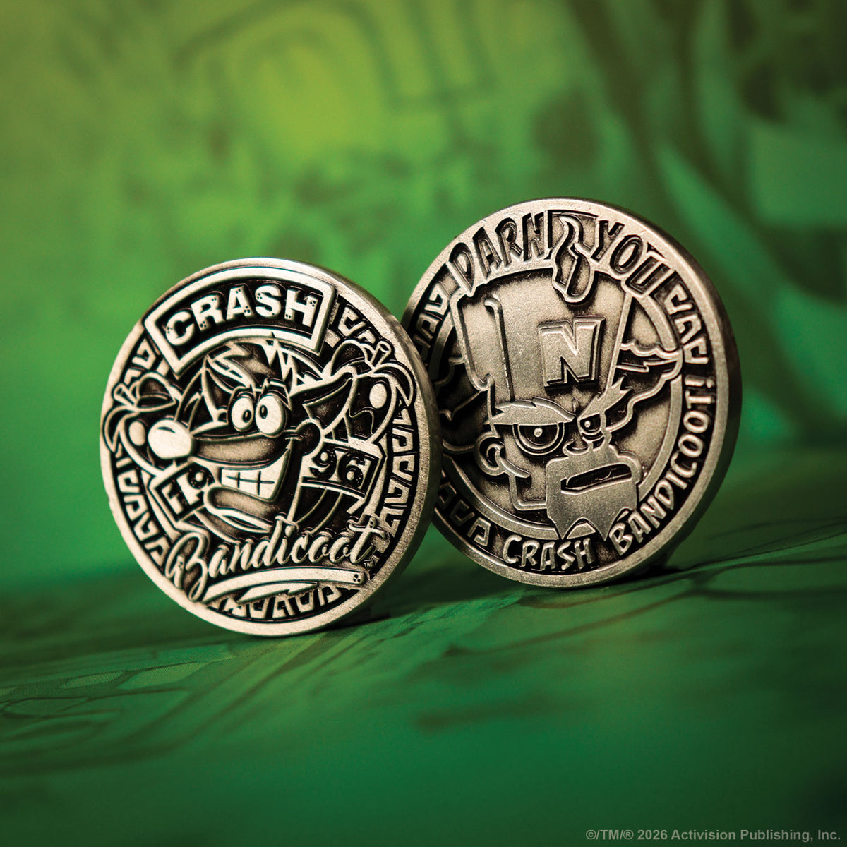 Crash Bandicoot – Limited Edition Presentation Coin