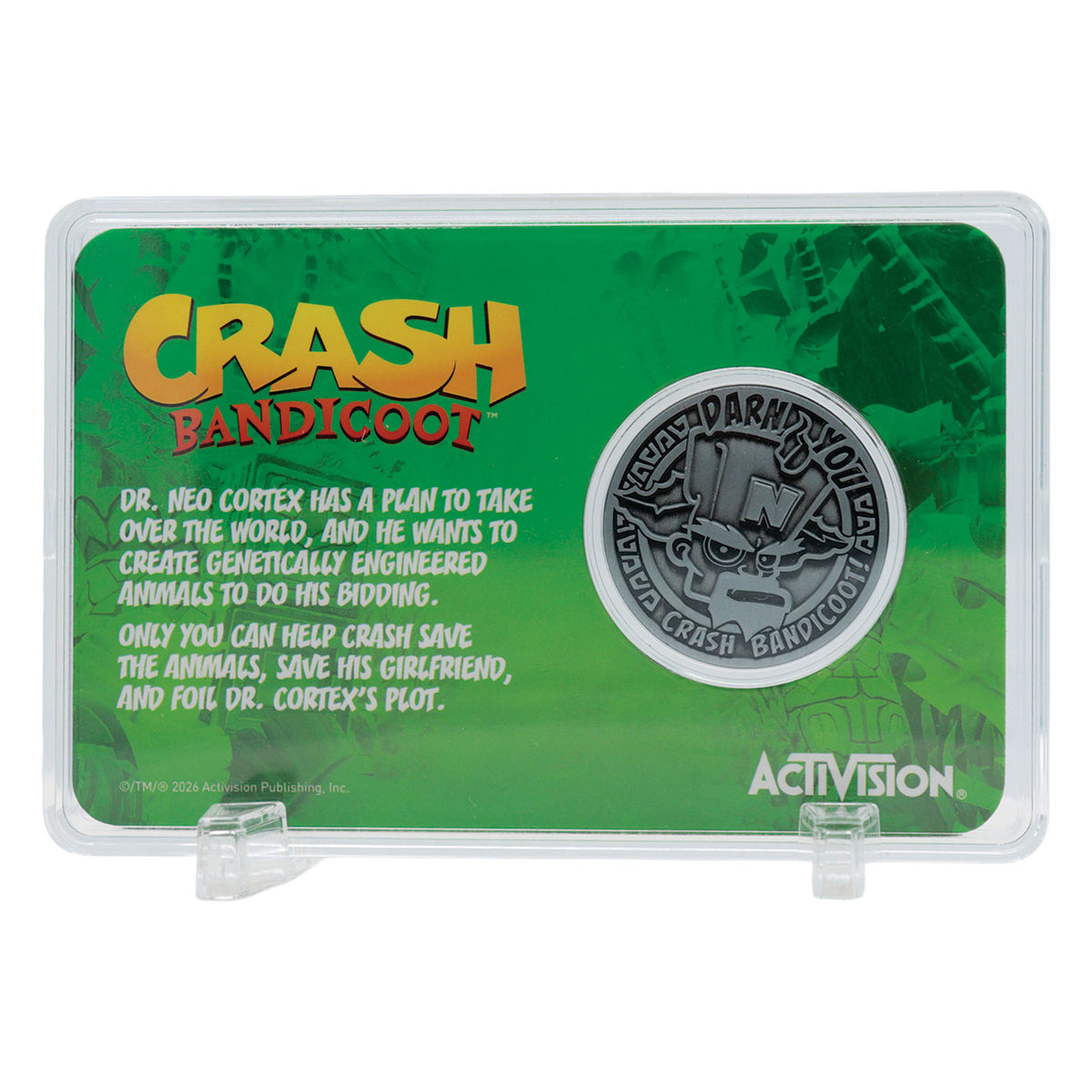 Crash Bandicoot – Limited Edition Presentation Coin
