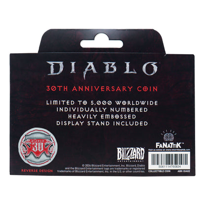 Diablo - Limited Edition 30th Anniversary Presentation Coin