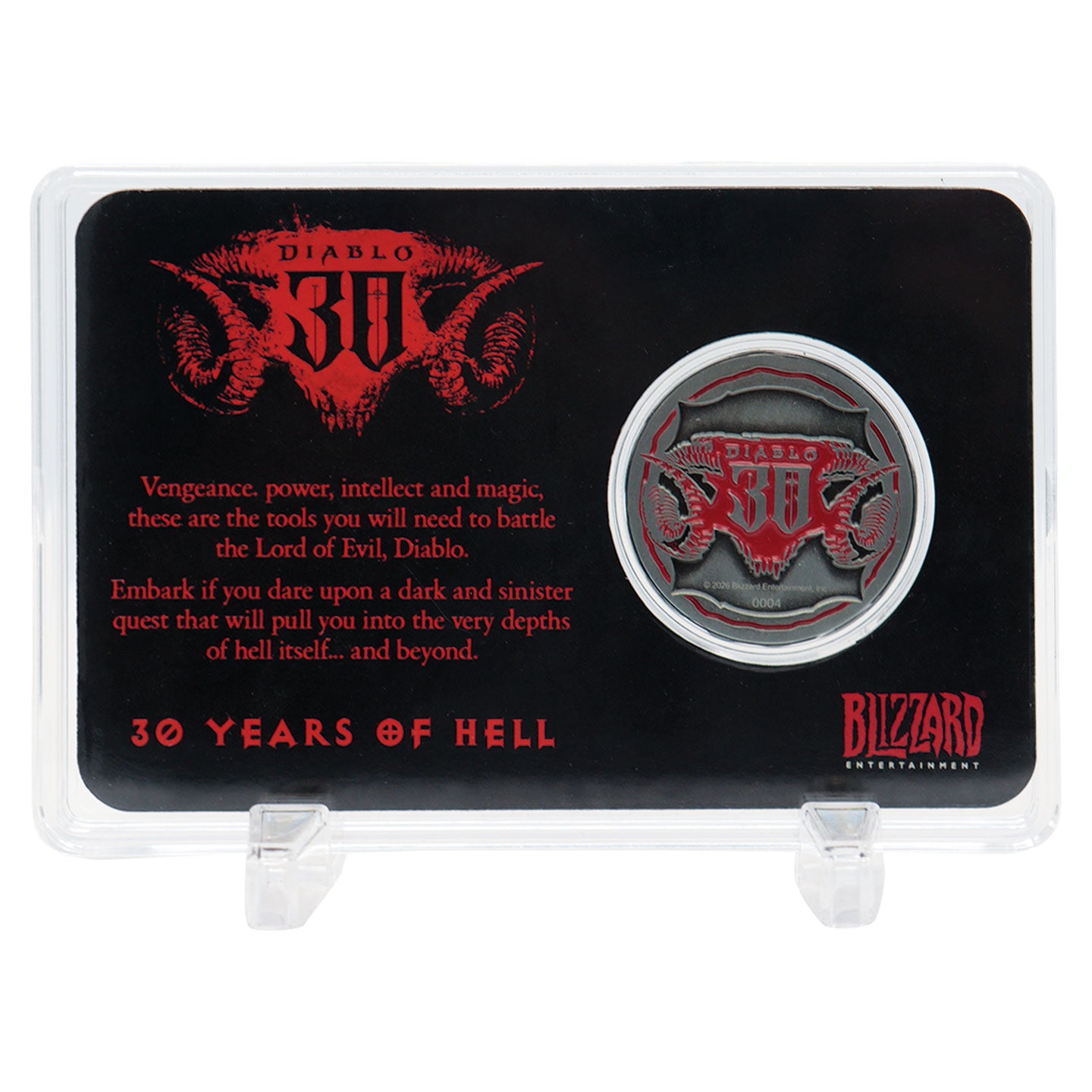 Diablo - Limited Edition 30th Anniversary Presentation Coin