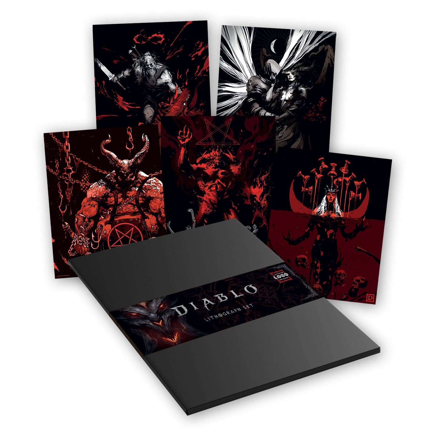 Diablo - Limited Edition Set of Five Lithographs