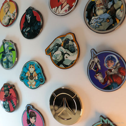 Overwatch - Mystery Pin Badge CDU of 12 Blind Boxes