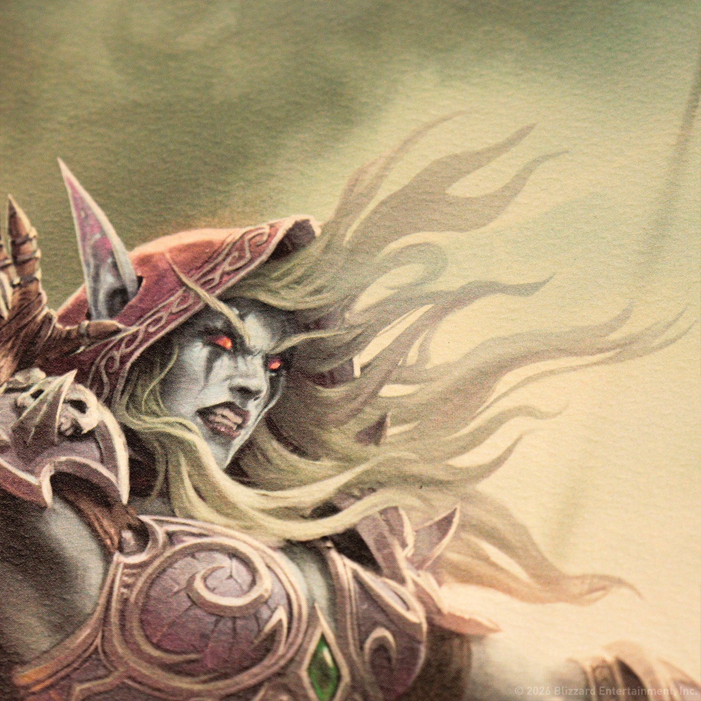 World of Warcraft - Limited Edition Sylvanas vs Anduin Wrynn Art Print