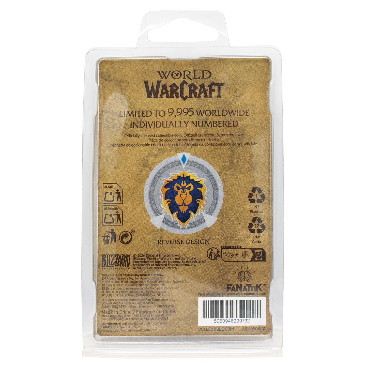 World of Warcraft - Limited Edition Faction Coin