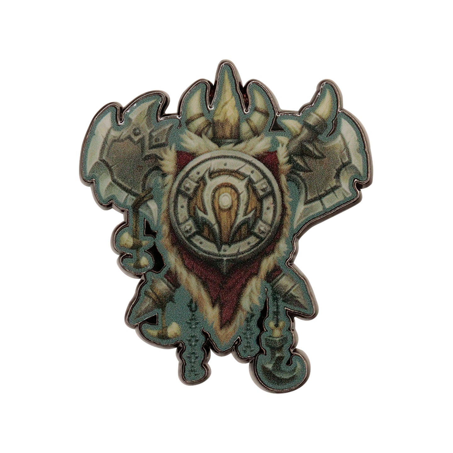 World of Warcraft - Horde Mystery Pin Badge CDU featuring 12 Blind Boxes