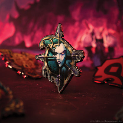 World of Warcraft - Horde Mystery Pin Badge CDU featuring 12 Blind Boxes