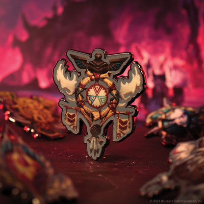 World of Warcraft - Horde Mystery Pin Badge CDU featuring 12 Blind Boxes