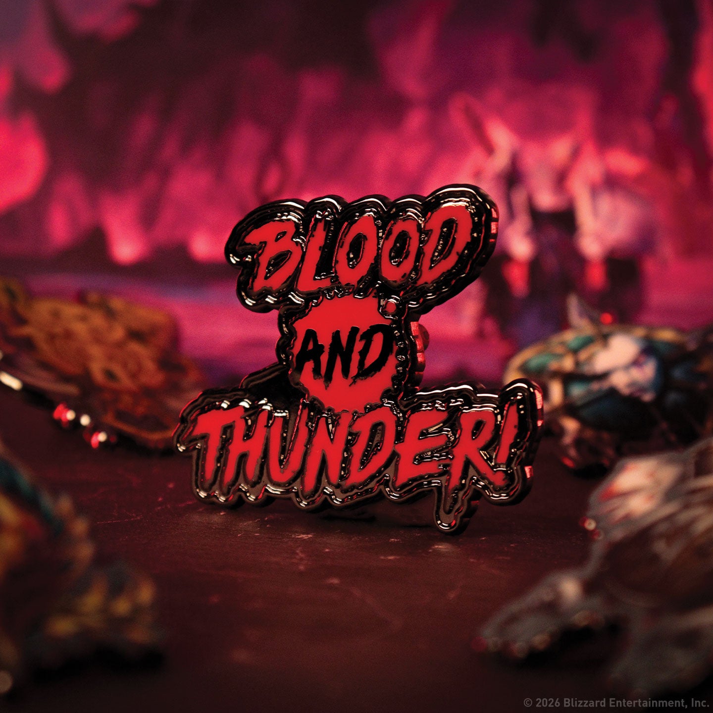 World of Warcraft - Horde Mystery Pin Badge CDU featuring 12 Blind Boxes