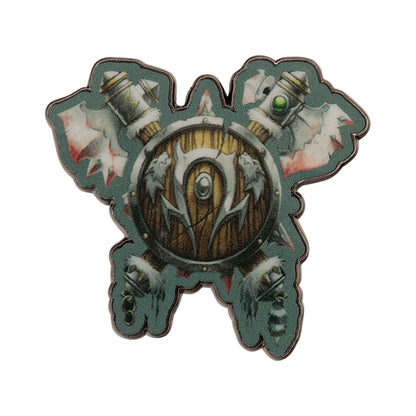 World of Warcraft - Horde Mystery Pin Badge CDU featuring 12 Blind Boxes