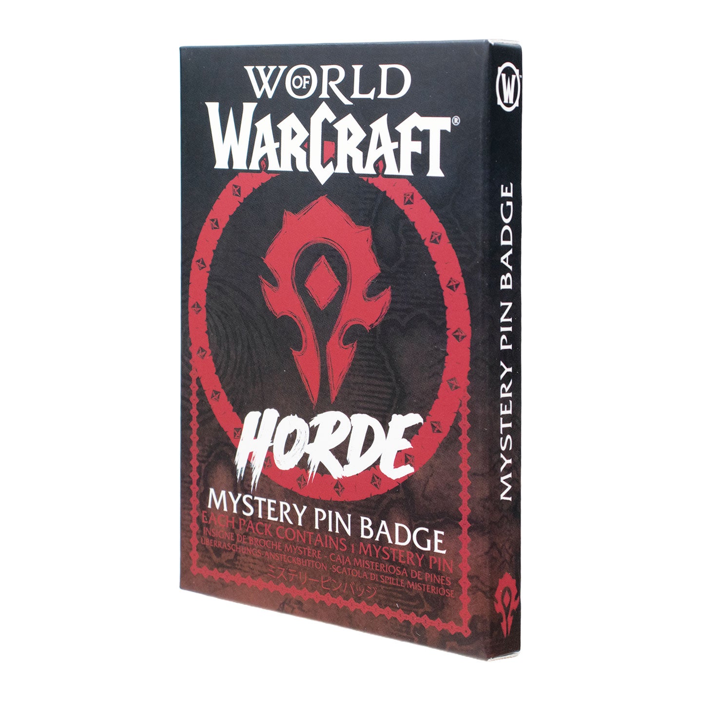 World of Warcraft - Horde Mystery Pin Badge CDU featuring 12 Blind Boxes