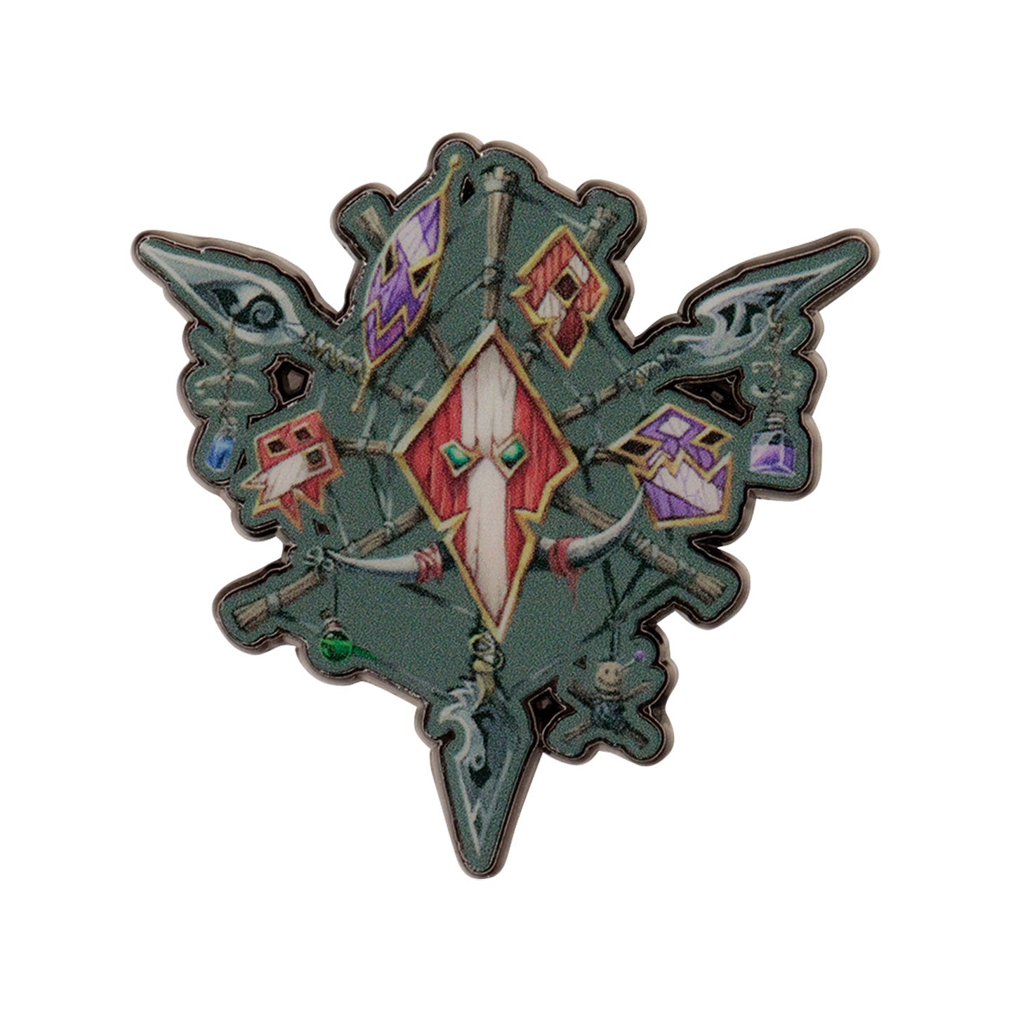 World of Warcraft - Horde Mystery Pin Badge CDU featuring 12 Blind Boxes