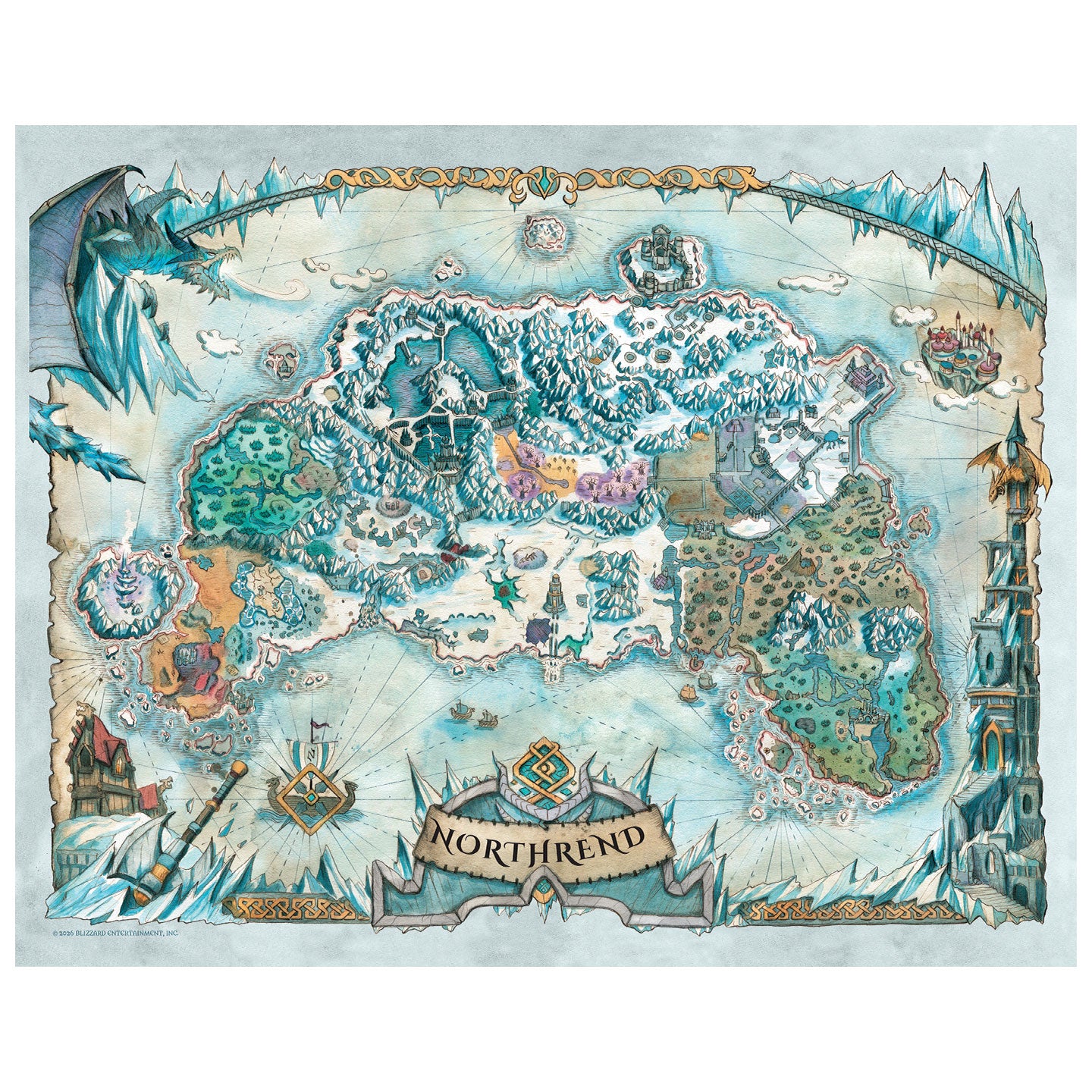 World of Warcraft - Limited Edition Lithograph Set