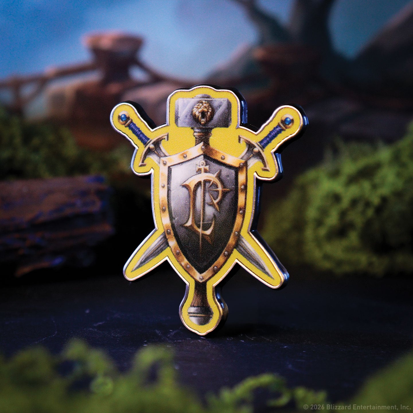 World of Warcraft - Alliance Mystery Pin Badge CDU featuring 12 Blind Boxes
