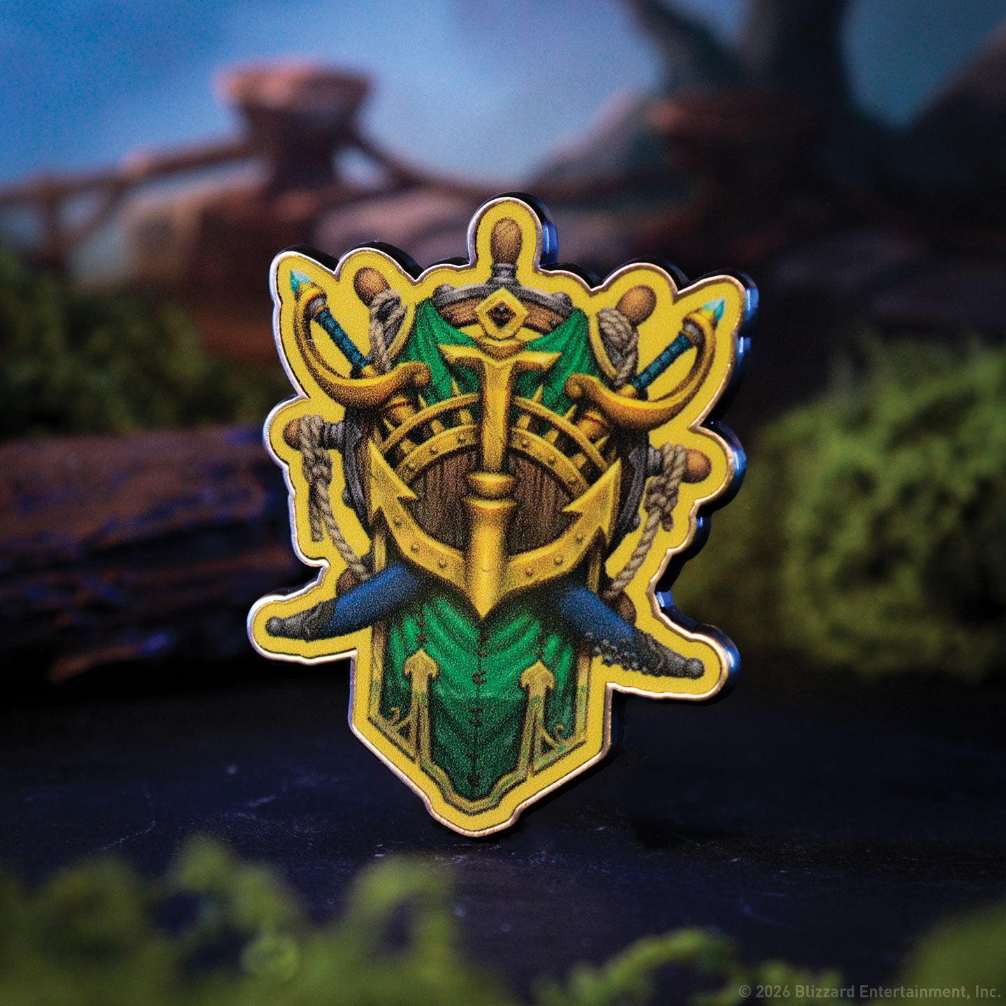 World of Warcraft - Alliance Mystery Pin Badge CDU featuring 12 Blind Boxes