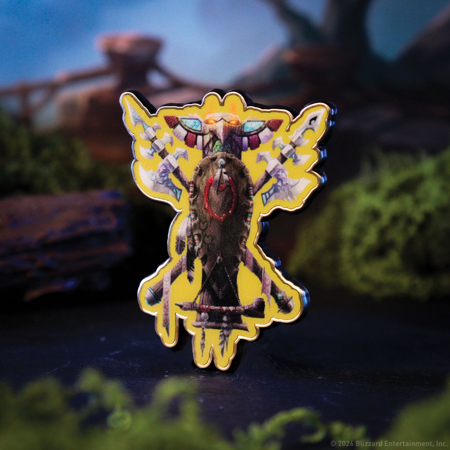 World of Warcraft - Alliance Mystery Pin Badge CDU featuring 12 Blind Boxes