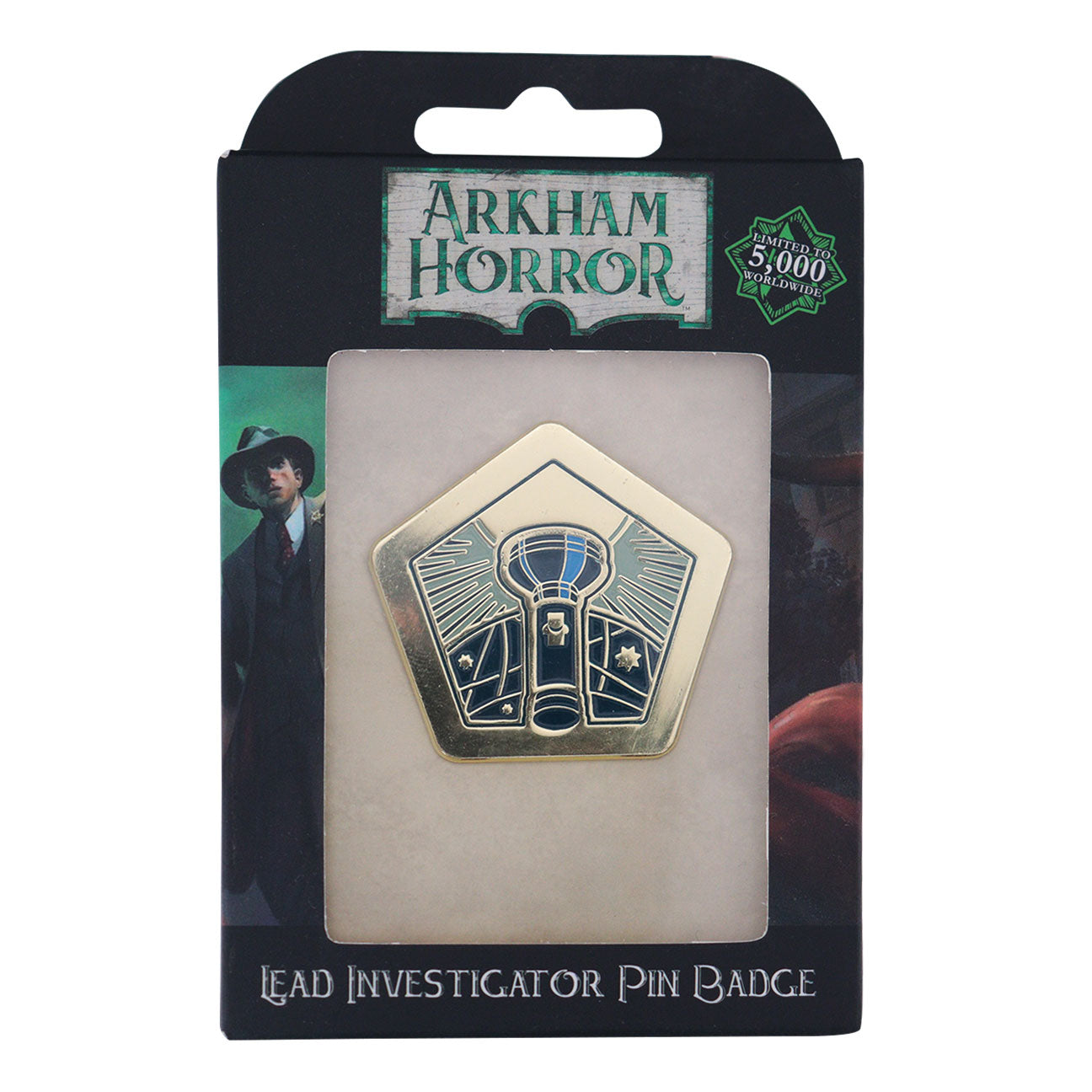 Arkham Horror Lead Investigator Pin Badge