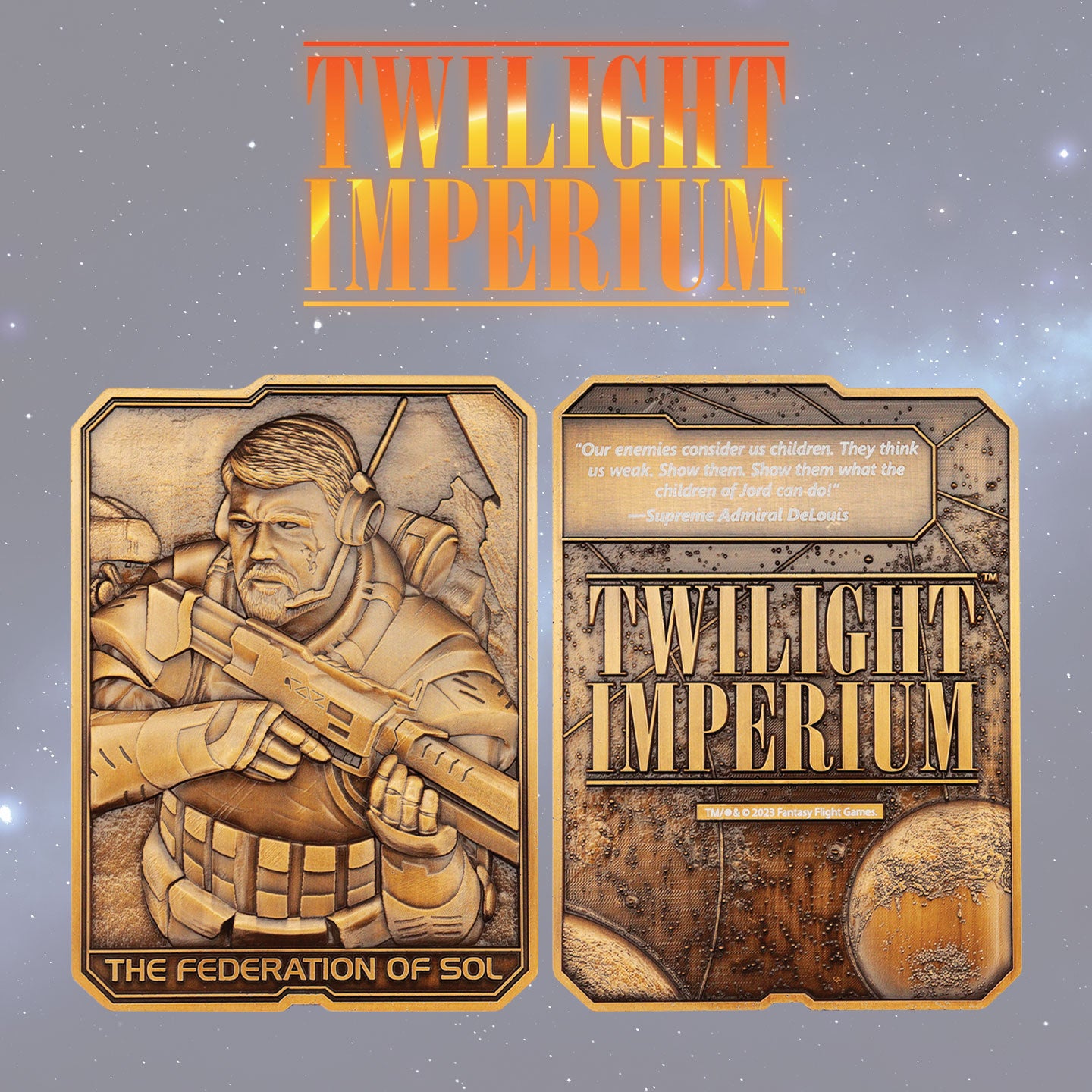 Twilight Imperium Limited Edition The Federation of Sol Ingot