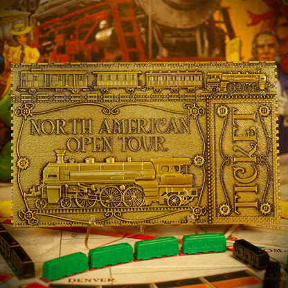 Ticket to Ride North American Open Tour Train Ticket from Fanattik