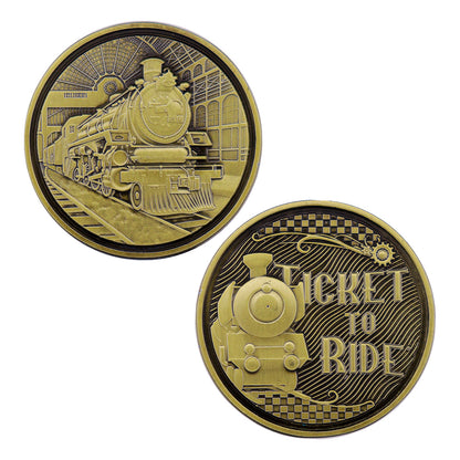 Ticket to Ride Limited Edition Collectible Train Coin