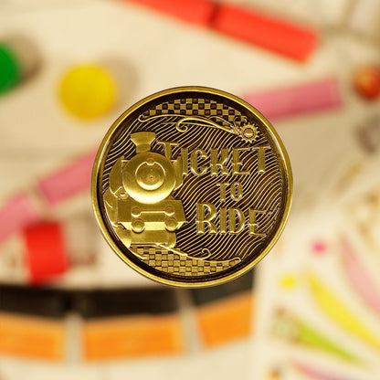 Ticket to Ride Limited Edition Collectible Train Coin