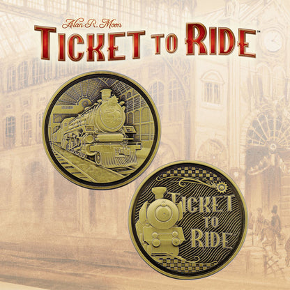 Ticket to Ride Limited Edition Collectible Train Coin